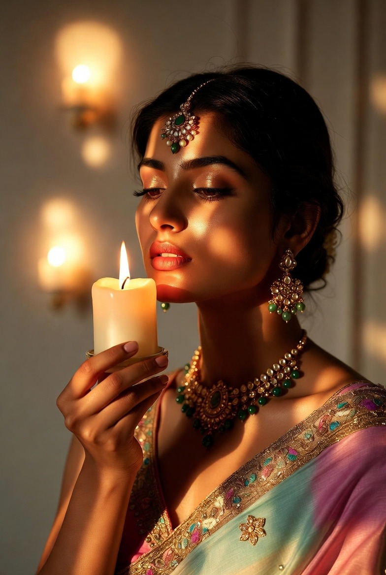 Scented Candle — Atmospheric AI photography by Ashbourne Privè